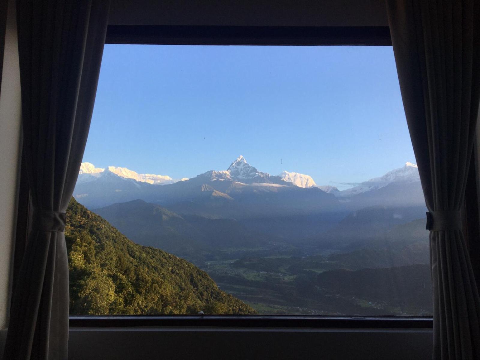 Hotel Annapurna View Sarangkot Покхара Экстерьер фото
