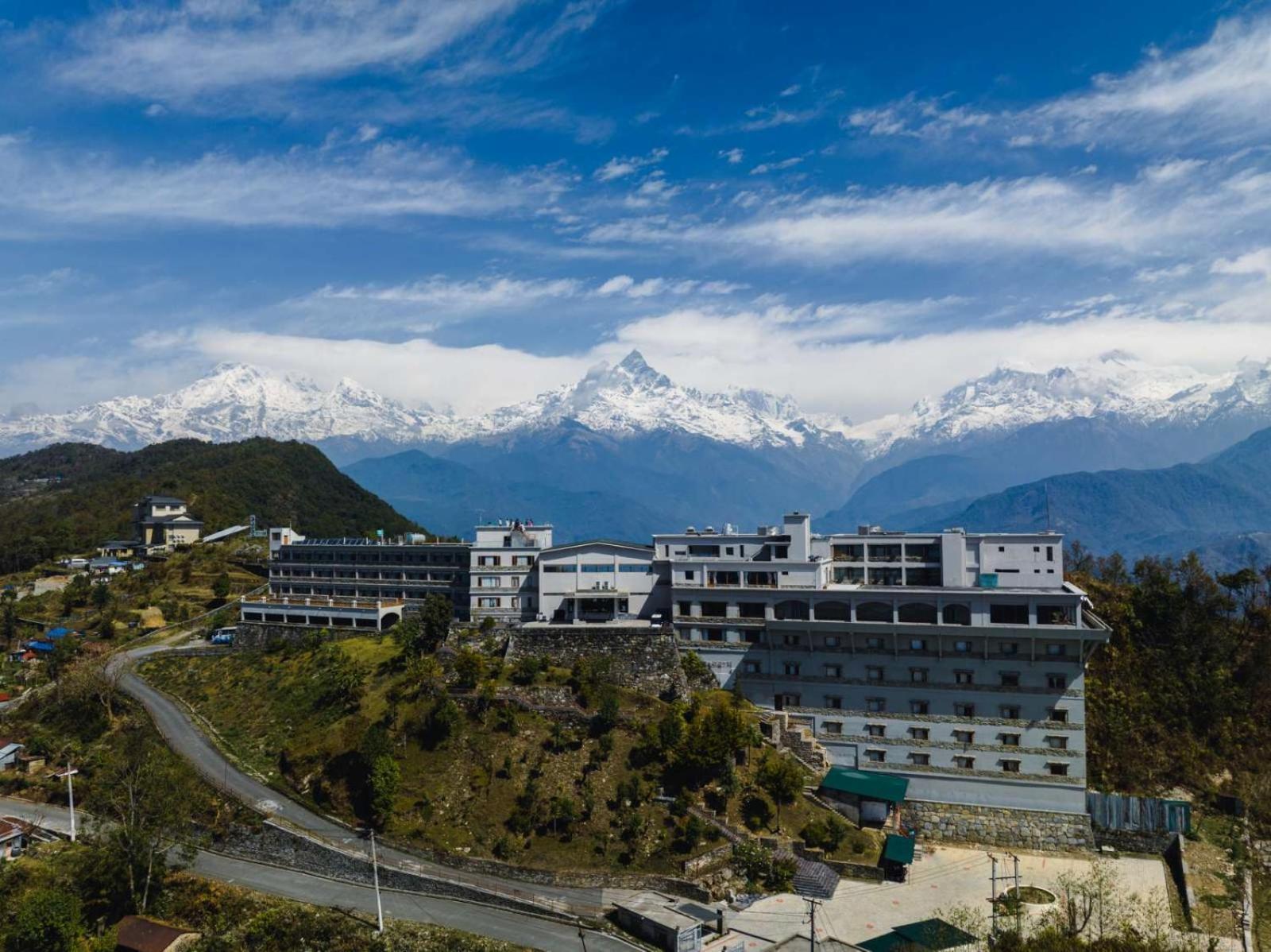Hotel Annapurna View Sarangkot Покхара Экстерьер фото