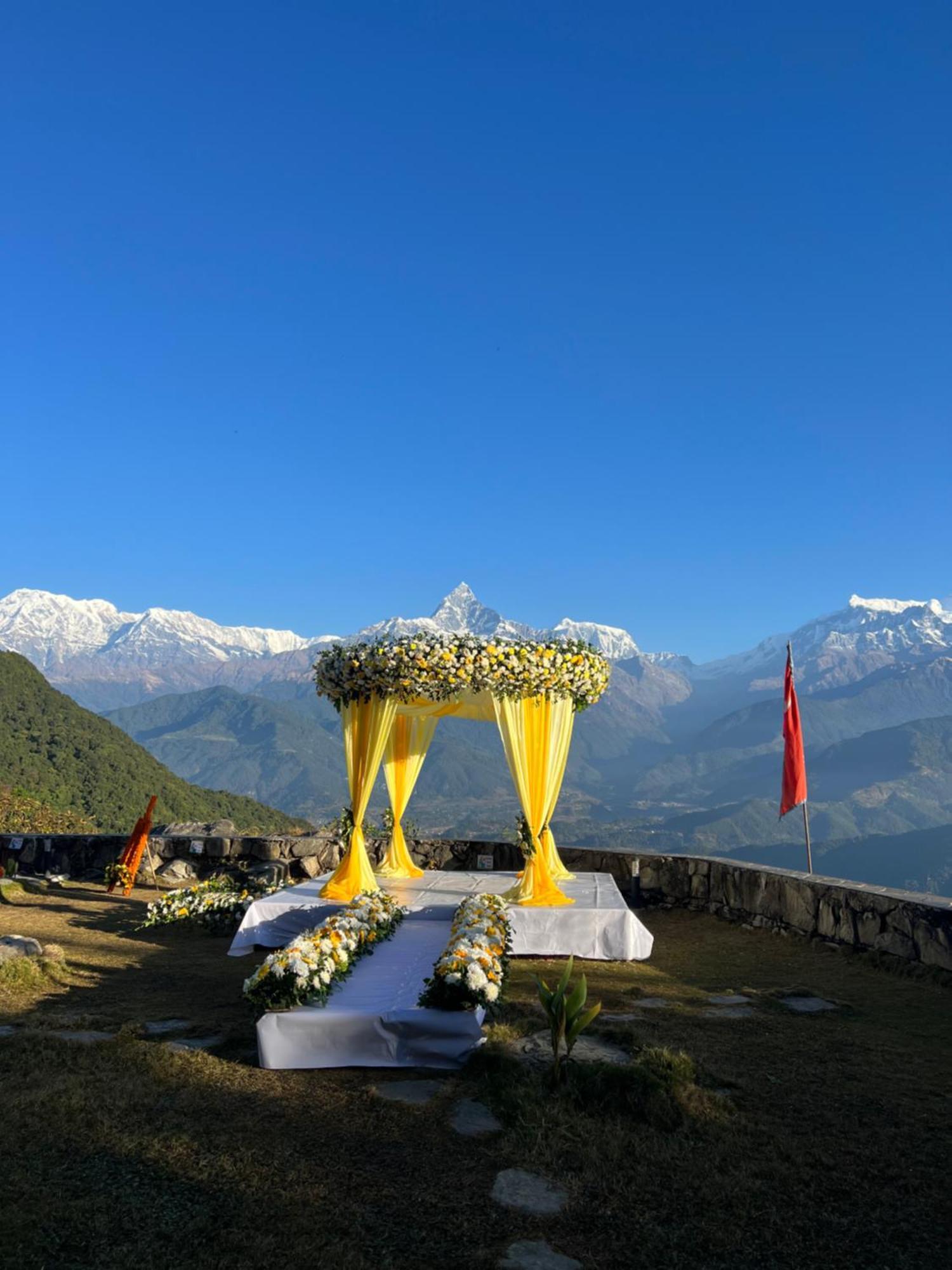 Hotel Annapurna View Sarangkot Покхара Экстерьер фото