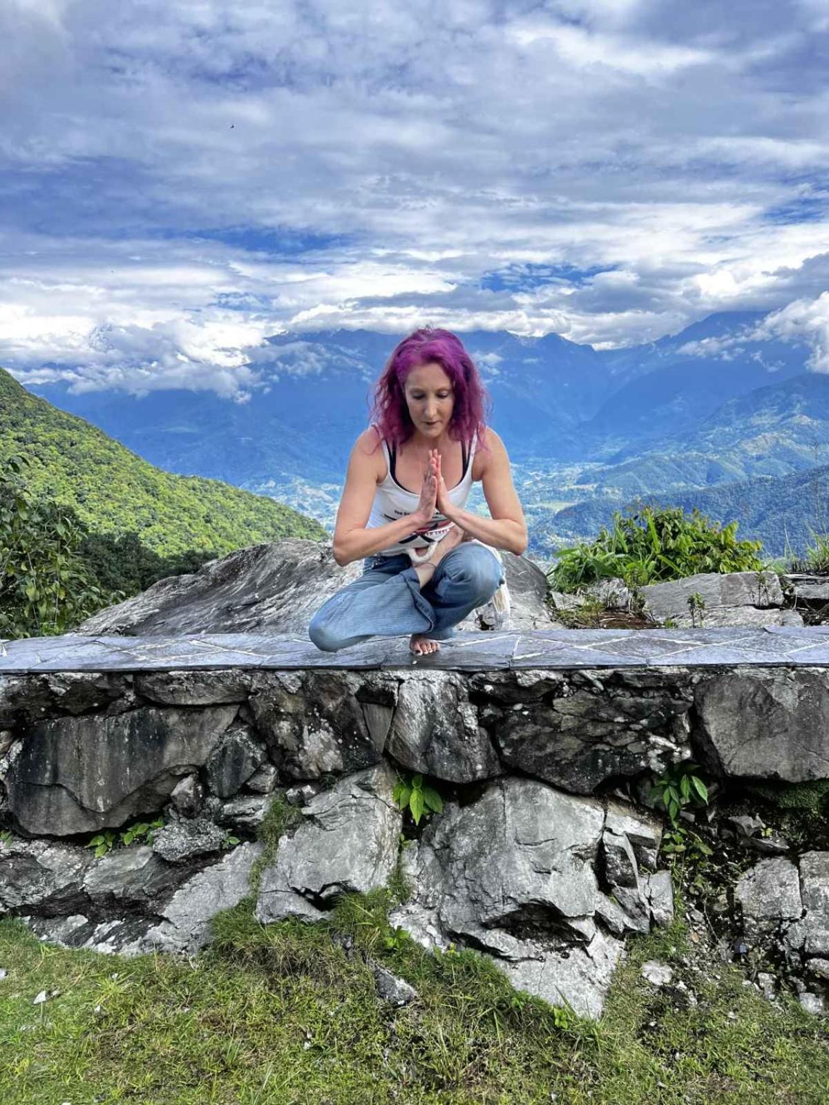 Hotel Annapurna View Sarangkot Покхара Экстерьер фото